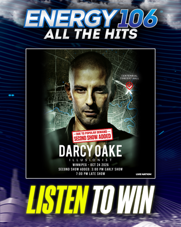 Listen to Win Tickets to Darcy Oake
